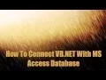 Connect VB NET With MS Access Database