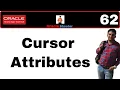 Apps Technical 62 Attribute of Cursors in PLSQL