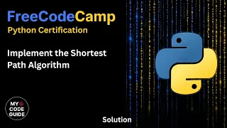 Implement the shortest path algorithm - FFC Python Course