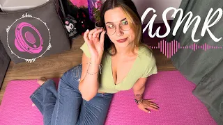 Mic Pumping ASMR On My Knees | From Above Mic Pumping - Slow & Gentle
