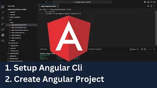 How to Create your First Angular Application using Vs Code Angular 17