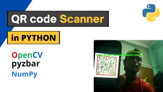 Create Your Own QR code Scanner in Python In a simple Way OpenCV Library