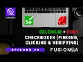 FusionQA Episode 8 of Selenium Ruby Checkboxes Finding clicking and verifying