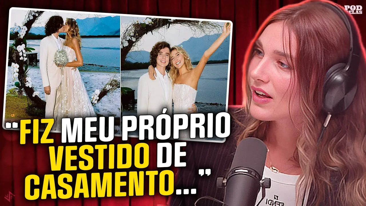 O VESTIDO DE CASAMENTO DE SASHA MENEGHEL