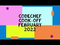Codechef Cook-Off February 2022 Solution