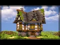 Minecraft How to build a SIMPLE Medieval House - Minecraft Tutorial