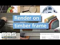 Render on Timber Frame