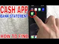 How To Find Cash App Bank Statement