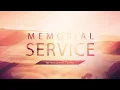 Memorial Service for William H Forrey