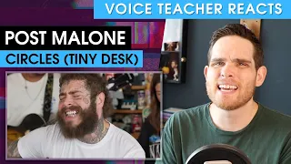 Download Voice Teacher Reacts to Post Malone - Circles (NPR Tiny Desk) MP3