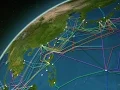 Animated map reveals the 550 000 miles of cable hidden under the ocean that power the internet