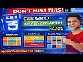 CSS Grid Explained Simply Two-Dimensional Layout System Hindi - Session 1
