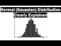 The Normal Gaussian Distribution - Clearly Explained