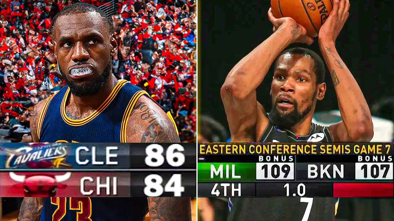 The Greatest Playoffs Game Winners and Clutch Shots in NBA ! 🔥