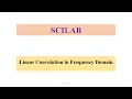 Scilab - Linear Convolution using DFT-IDFT