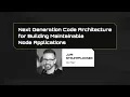 Next Generation Code Architecture for Building Maintainable Node Applications - Juri Strumpflohner