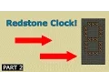 How To Build A Digital Redstone Clock PART 2 Minecraft