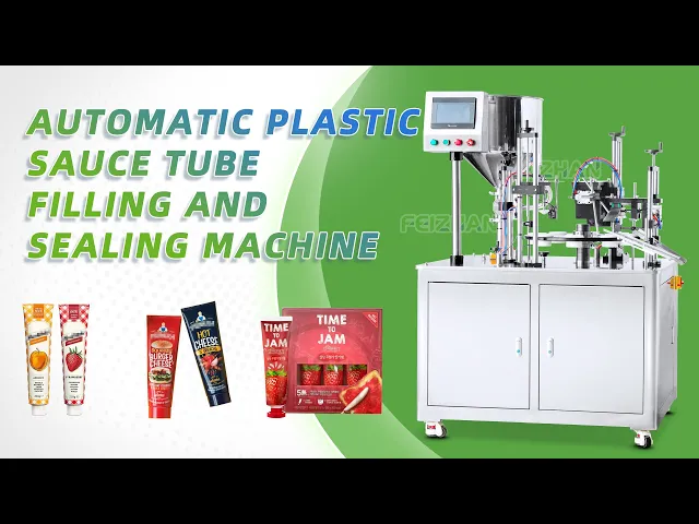 food tube filling and sealing machine