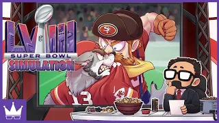 Twitch Livestream Super Bowl LVIII Simulation Madden 24