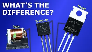 MOSFET vs Transistor vs Relay: Most People Get This Wrong