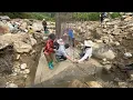 Lagu Cầu Khe Trang (T90)Phong tục đón dâu nửa đêm trên bản - Tháo cốp pha buộc sắt trụ T2