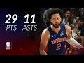 Cade Cunningham 29 pts 11 asts vs Warriors season