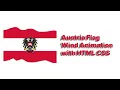 Austria Flag Animation with HTML CSS HTML CSS Flag Animation raselcoder