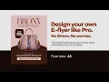 No Stress Design Your Own Simple E-Flyer As A New Designer