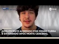 Lagu Adolescente agredido por Pedro Turra é enterrado após morte cerebral |#NewsPrimeiraEdição
