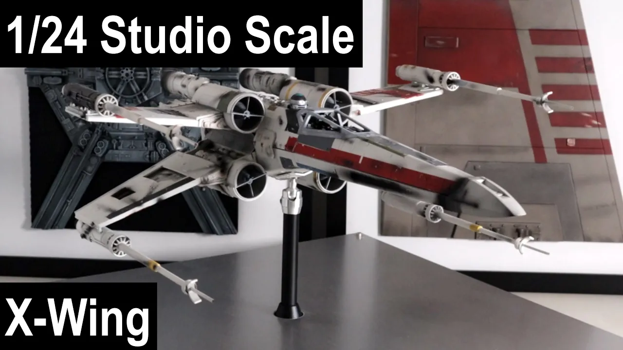 Model-X MK II 1/24 Studio Scale Red 5 video thumbnail