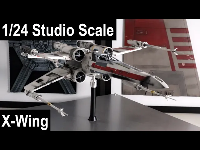 Model-X MK II 1/24 Studio Scale Red 3 video thumbnail