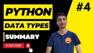 Week 1 - Python Data Types Programming in Python for Beginners IIT Madras BSc Data Science