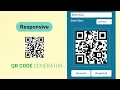 Responsive QR Code Generator HTML CSS and JavaScript BAAG News