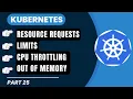 Kubernetes Requests Limits Deep Dive CPU Throttling OOMKilled Memory Pressure cGroups