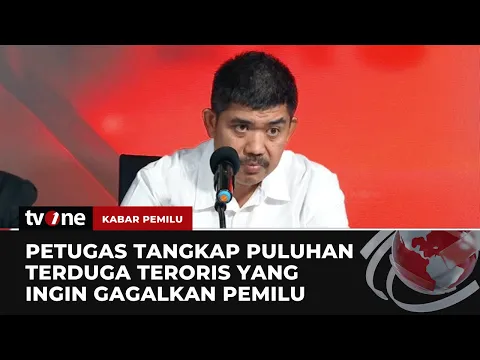 Densus 88 Tangkap 59 Terduga Teroris Terkait Pemilu