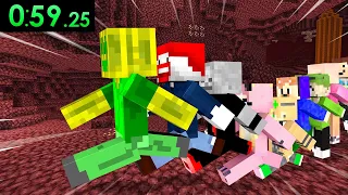 MINECRAFT, ABER ALLE 60 SEKUNDEN = NEUER SPIELER... (mit 25 YouTubern)