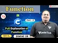 Full Explanation of Function Part-3 Function in C Programming Tpoint Tech