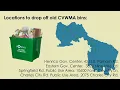 Drop-off Locations for Handheld Recycling Bins