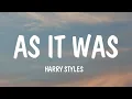 Download Lagu Harry Styles - As It Was (Lyrics) | Olivia Rodrigo, Shawn Mendes,...(Mix Lyrics)