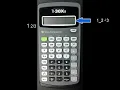 TI-30Xa Calculator Entering and using fractions