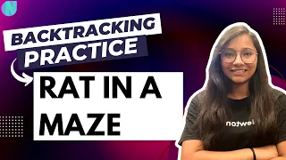 Rat in a maze Backtracking algorithm playlist