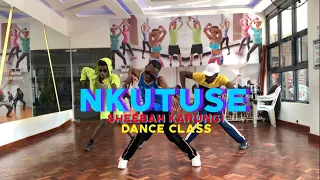 sheebah nkutuse dance choreography by h2c dance company at the let loose dance class