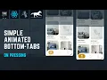 Animating My Custom Bottom Tabs React Native