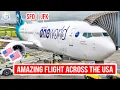 TRIP REPORT Strong Turbulence Great Food Perfect Flight SFO to JFK Alaska Boeing 737-900ER