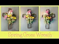 1 Dollar Tree Spring Cross DIY Wreath