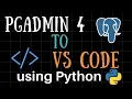 Connect to PostgreSQL from VS Code with Python pyscopg2-binary Week 07 IITM