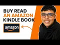 HOW TO BUY READ AN AMAZON KINDLE BOOK STEP-BY-STEP GUIDE 2026