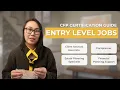 4 Entry-Level CFP Jobs No Cold Calling