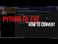 How to Create Exe File for Python Program using Pyinstaller
