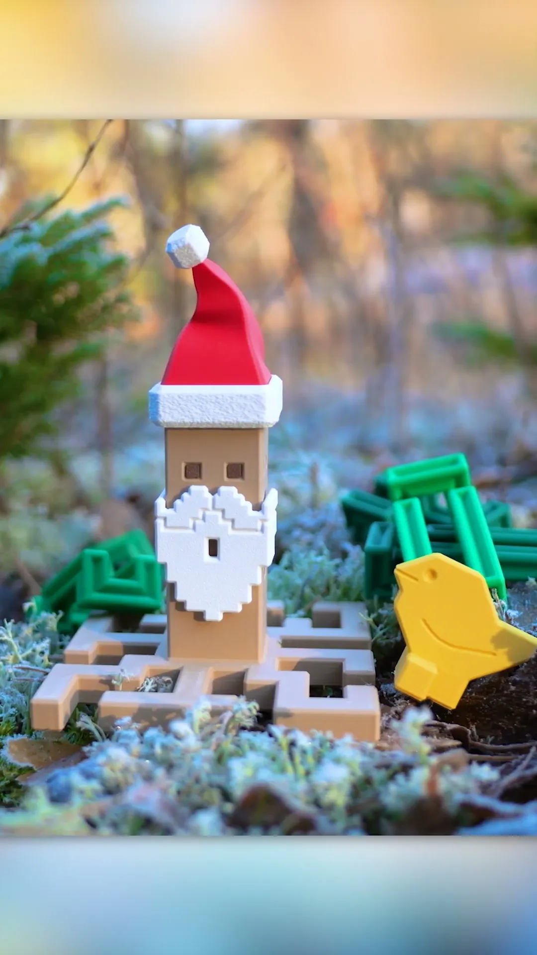 Tippi Tree Santa + Finch Santa